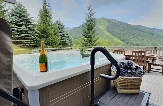 SlopeSide Chalet - True ski on ski off, Hot Tub