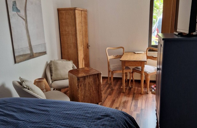 Small but Fine Double Room with Shared Terrace, Shared Garden and Wi-Fi