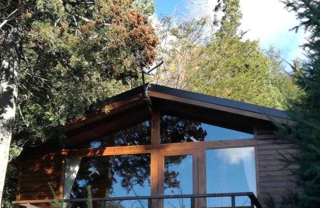 Small cottage on Nahuel Huapi lake