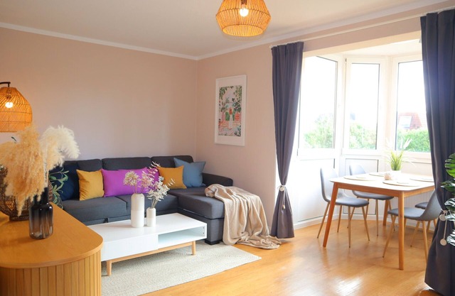 "Sonnenwohnung" - vacation apartment by the sea with garden, sauna and dog welcome