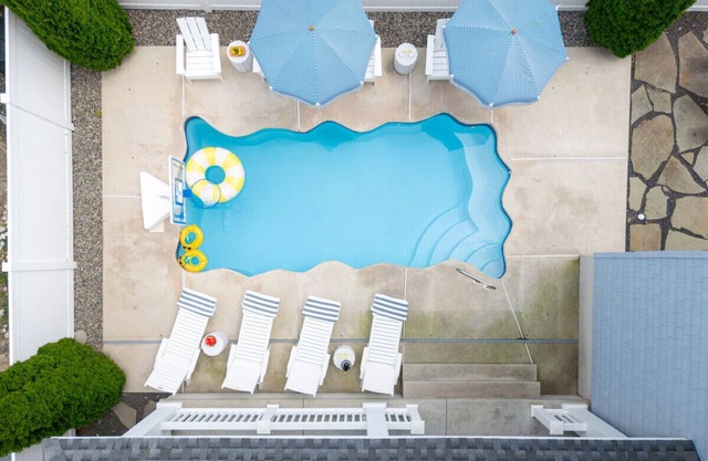 Spacious 6 Bed 5 Bath Beach Home with Elevator, Pool & Decks Steps from the Beach