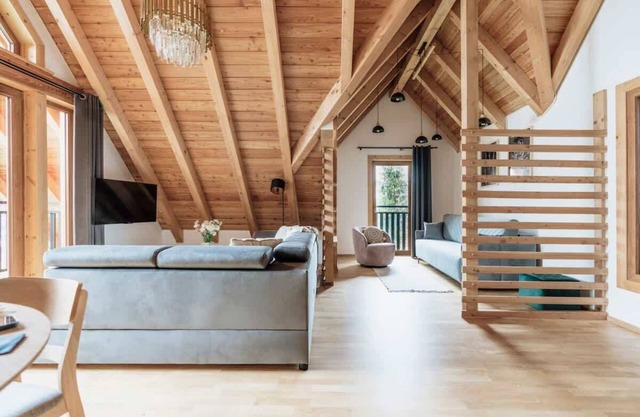 Spacious apartment with a Giewont view