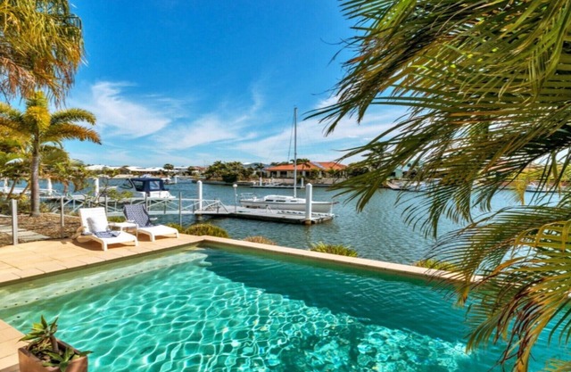 Spacious Canal Home with Pool