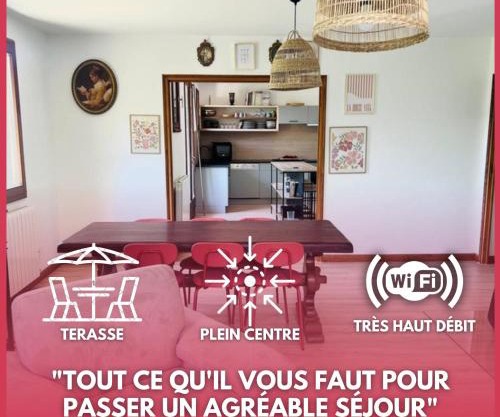 Spacious center parking balconies