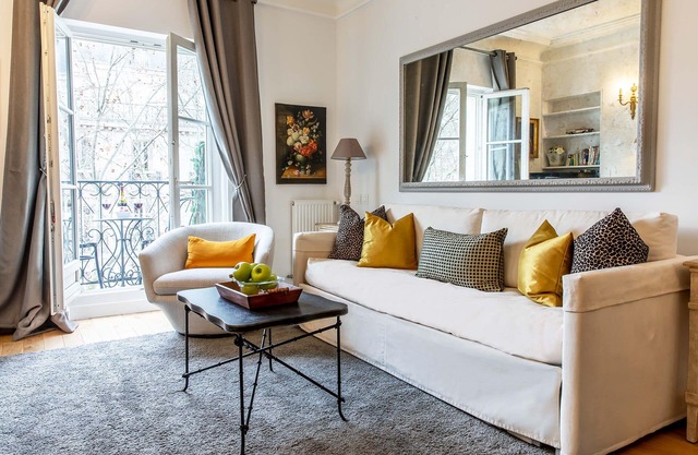 Spacious, Enchanting 1 Bedroom + Balcony and Insta-worthy Eiffel View