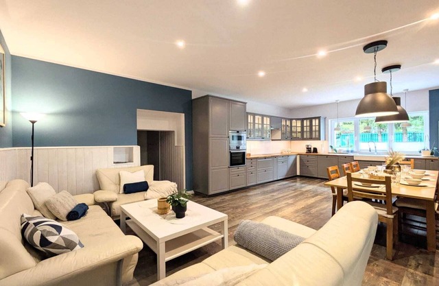 Spacious holiday apartment with sauna, Kolobrzeg