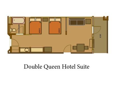 Spacious Hotel Rooms Located @ Spring Brook Resort | Stunning View of Golf Course