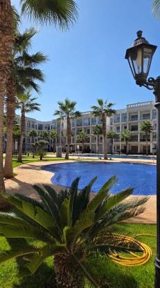 Spacious luxury apartment with pool