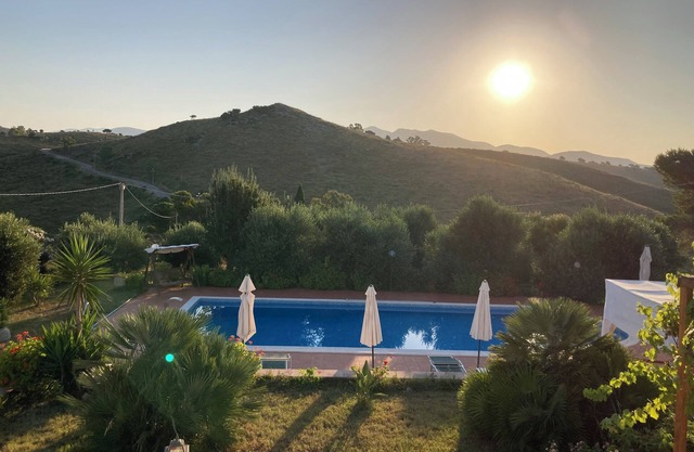Spacious villa, stunning sea views, large private swimming pool and gardens.