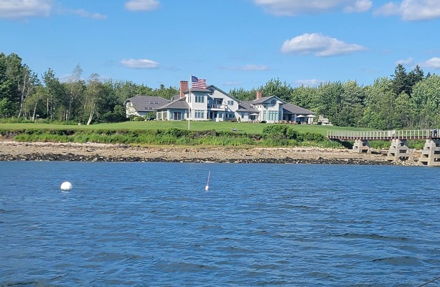 Spectacular Waterfront Home on the Eggemoggin Reach