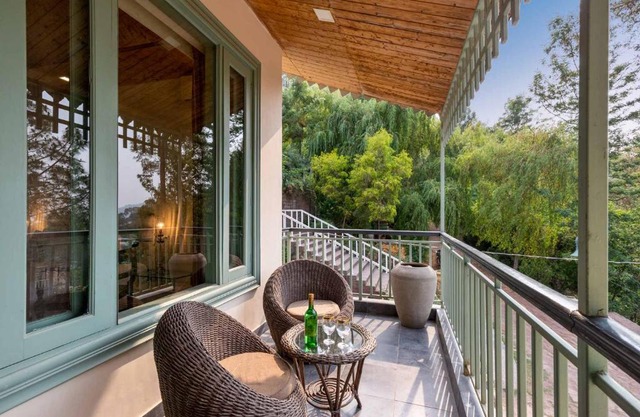 StayVista at Panorama Estate with cosy seating