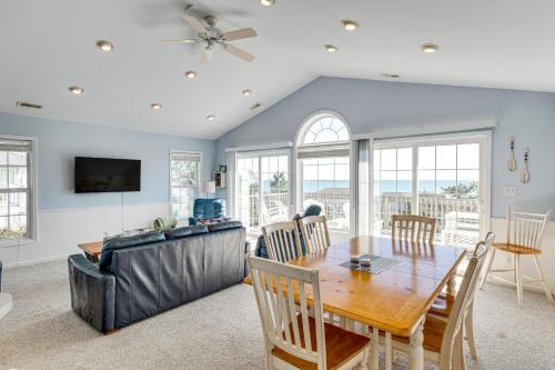 Steps to Beach Emerald Isle Home with Deck!