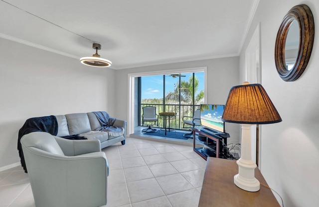 Steps to Bonita Beach | Peaceful Canal-Front Condo w/Water Views