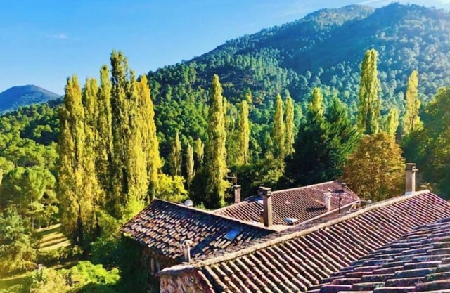 Stone farmhouse in Cévennes hamlet