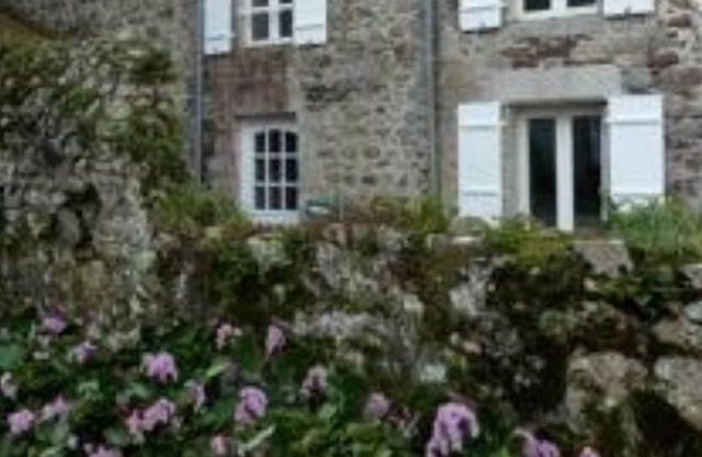 Stone house in quite a refuge