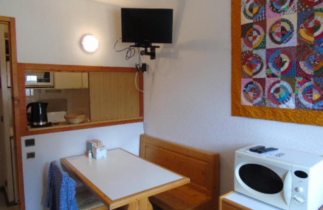 Studio à Valfréjus près des pistes, balcon ouest, 3 pers - FR-1-561-39