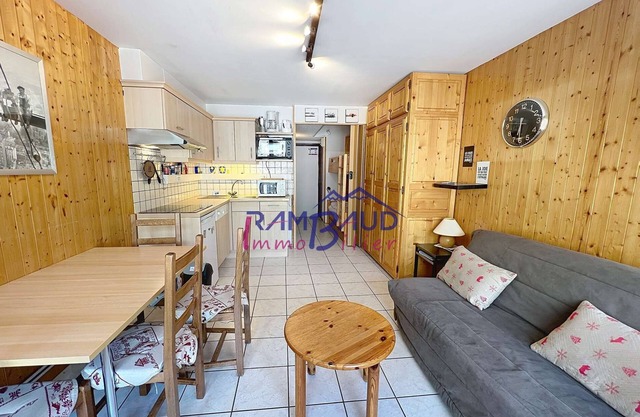 Studio Cabin in center Valloire with Free Wifi