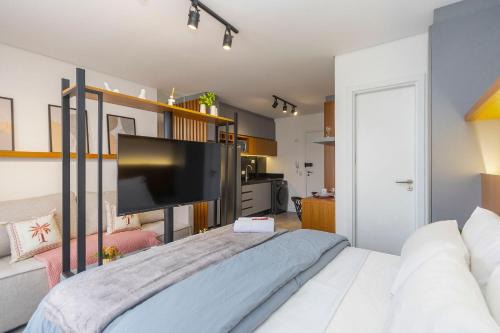 Studio Completo para 5 Pessoas Com Garagem-EIX0505