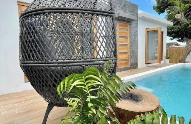 Studio (D) with Pool open air Shower & Bath