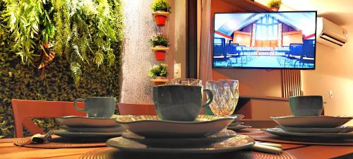 STUDIO DE LUXO - Avaliado com NOTA 10 - Qualidade, Conforto e Comodidade - Centrinho da Praia de Porto de Galinhas