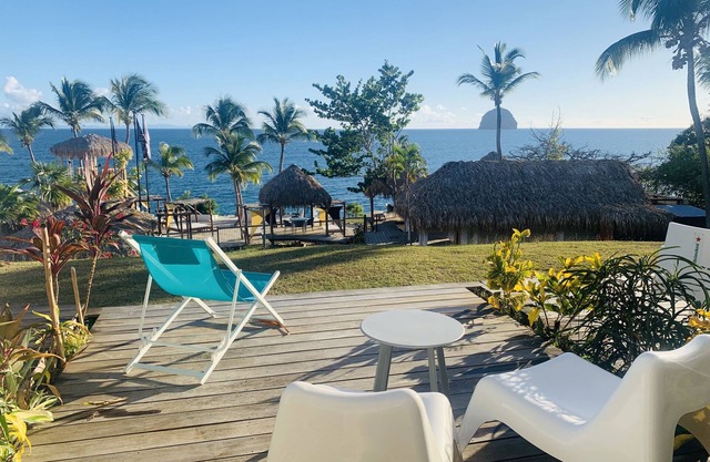 Studio "TI JOYAU sea view, swimming pool. 4-star tourism classification