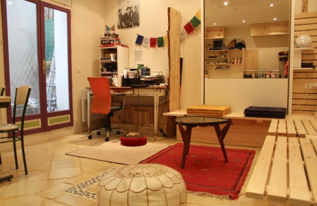 Studio with YARD near JARDIN DES PLANTES