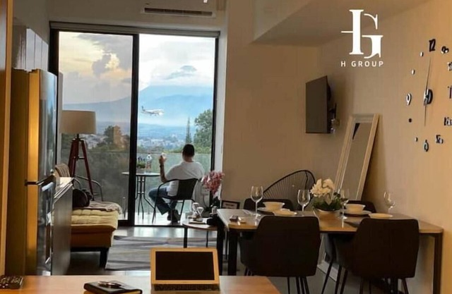 Stunning apartment with the best view.