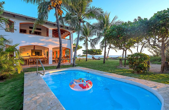 Stunning Beachfront Villa with Private Pool in an Unbeatable Location!
