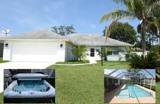 Stunning Fenced Home with Heated Pool & Hot Tub