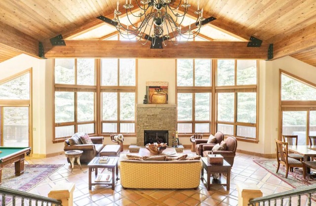 Stunning mountainside home in West Vail