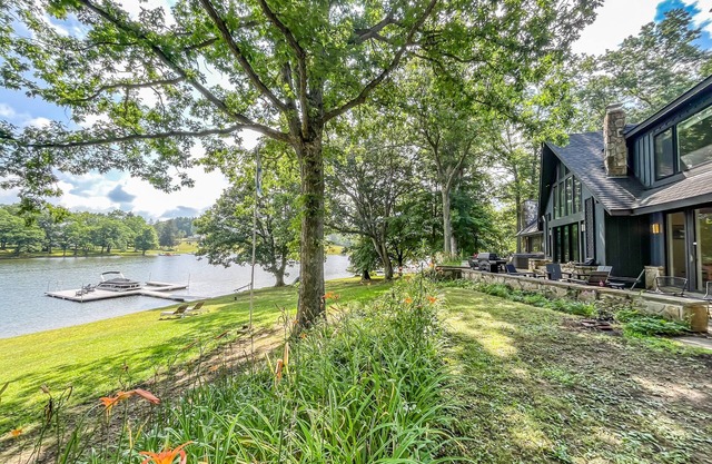 Stunningly Beautiful Lakefront at this Newly Renovated Home!