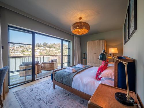 Stylish Waterfront Home With River Dart Views