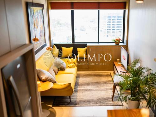 Suite moderna con vista a la ciudad y al río en Puerto Santa Ana