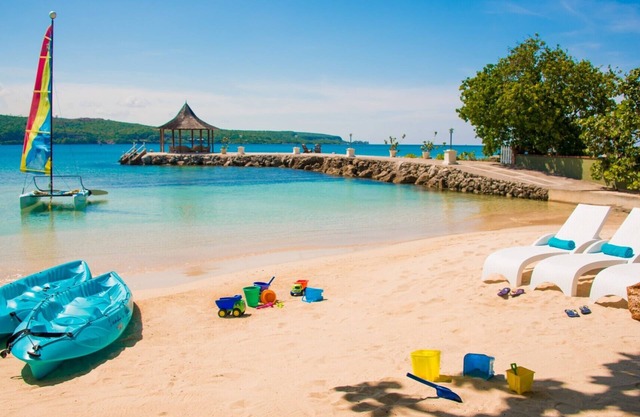 Sundown on the Beach