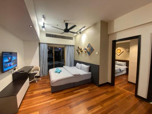Sunway Resort Suite direct access to Mall & Lagoon