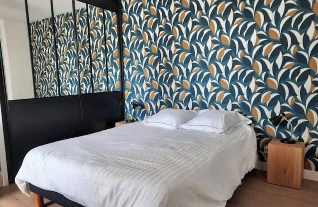 T2 on the heights of Aix les Bains 600m from Thermes Chevalley