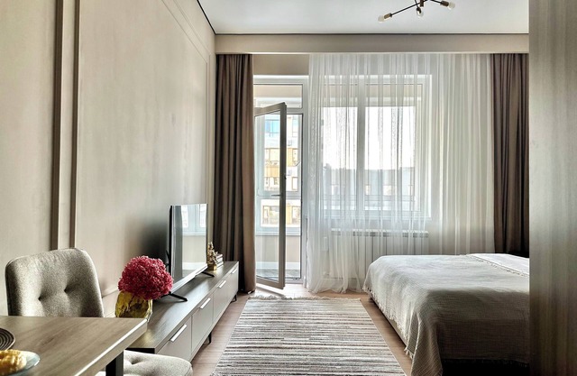 "Tango" charming 1-bedroom apartment with WiFi, AC close to Arbat