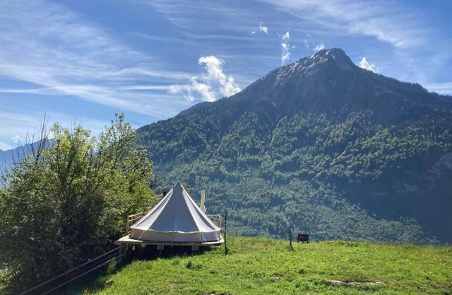 Tent holidays Into the Wäid "Panorama tent"