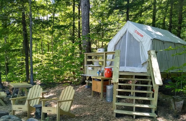 Tentrr Signature Site - Sunrise at The Old Miller Shed Company