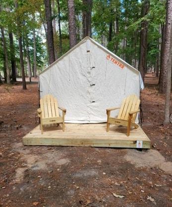Tentrr State Park Site - Louisiana North Toledo Bend State Park - Hilltop G - Double Camp