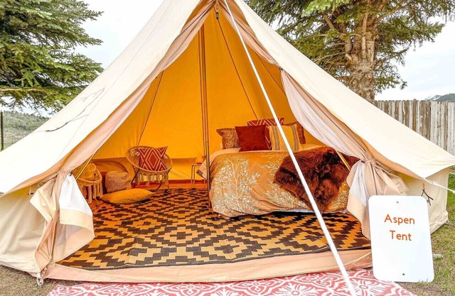 The Aspen Boho Glamping tent