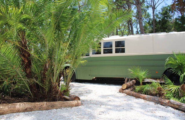 The Beach Bus - Skoolie Camping!