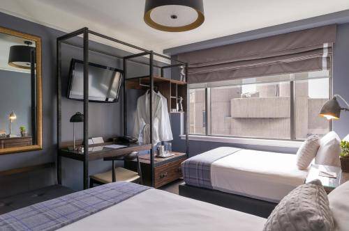 The Boxer Double Room with Two Double Beds