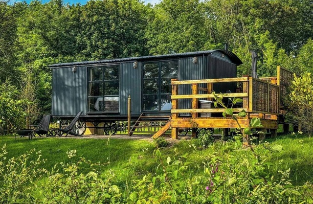 The Burrow, a Stunning Cumbrian Shepherd’s Hut