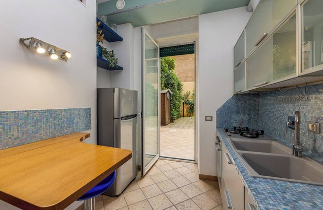 The captain's cabin In style in this downtown space.