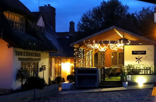 The chequers at Burcot