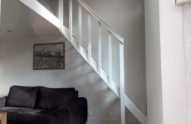 The perched cocoon apartment between the Stade de France and Enghien les Bains