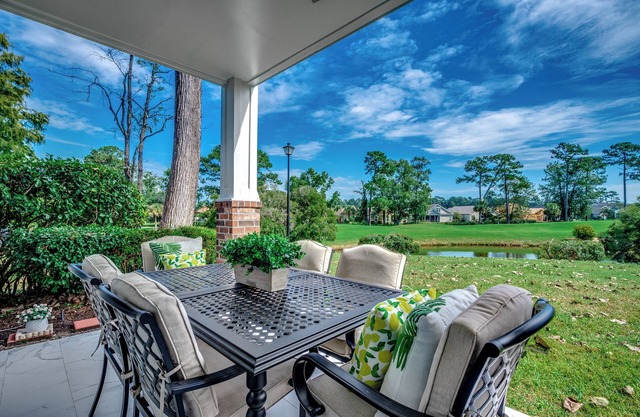 The Perfect Blend: Condo with Golf Course Living and Just Minutes from the Beach