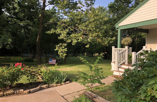 The Sanctuary is quiet and private minutes to Derby and Wichita.