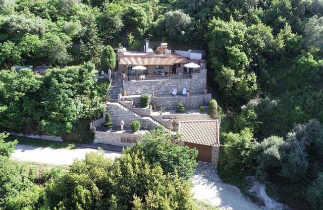 The StoneHouse -Family sized house w/great view that combines sea & village!